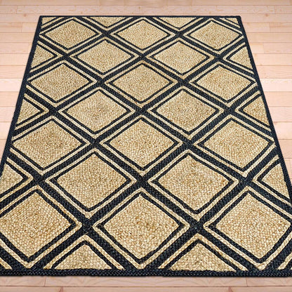 Trendy Hand Braided Beige Indoor Jute Rugs