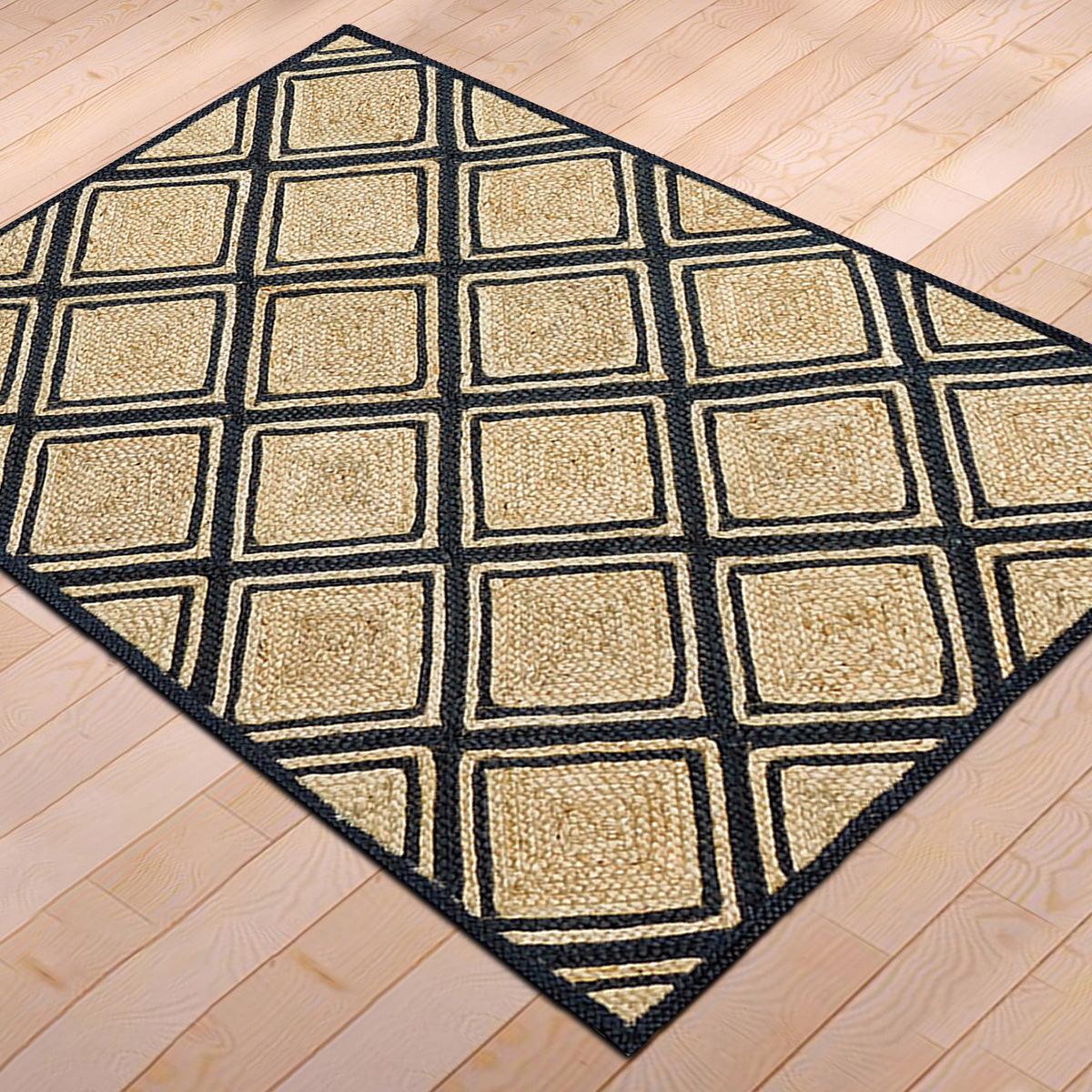 Trendy Hand Braided Beige Indoor Jute Rugs