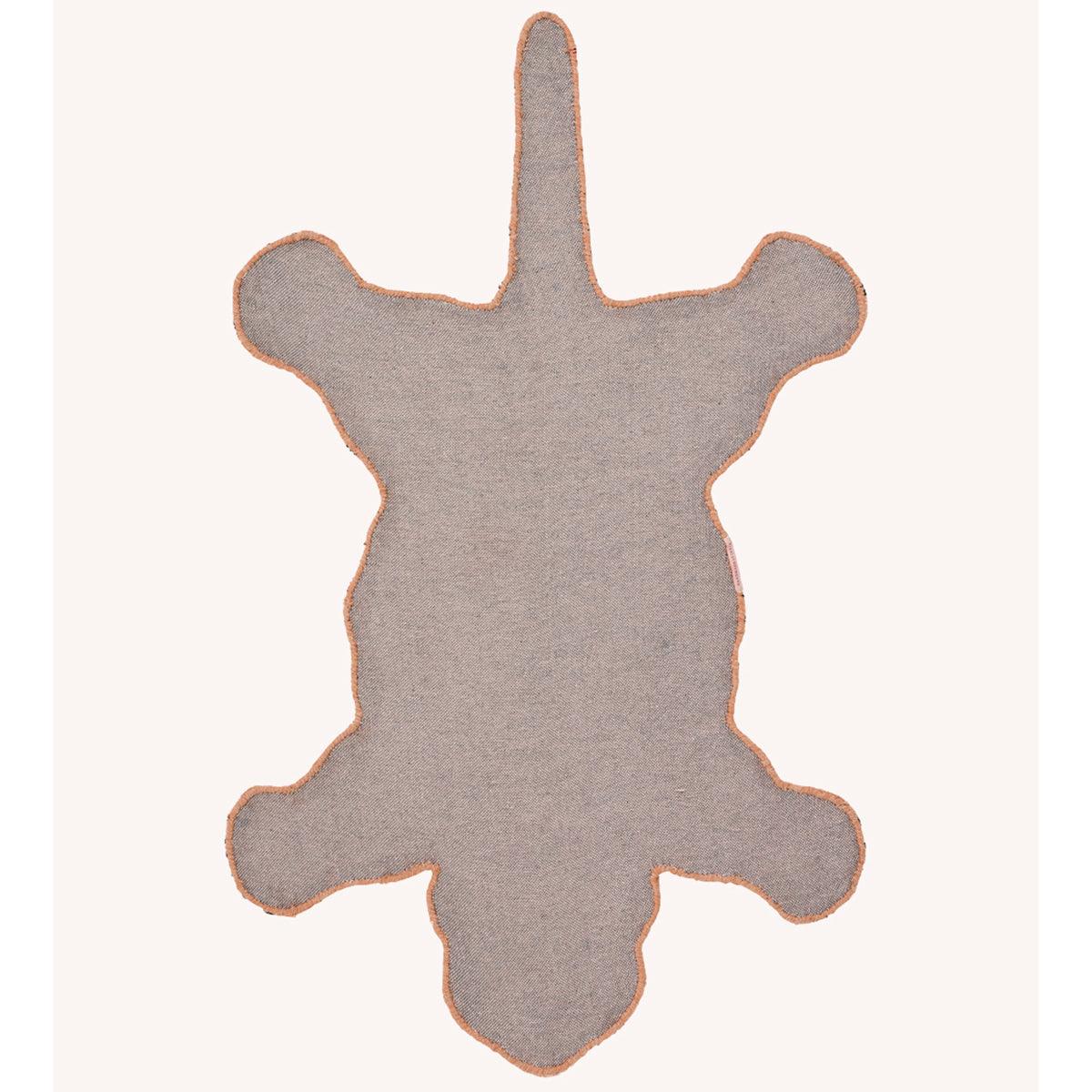 Orange Hand Tufted Wool Rug For Kids Room WK-593