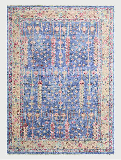 Premium Hand Knotted Wool Kilim Rug For Bedroom WK-609