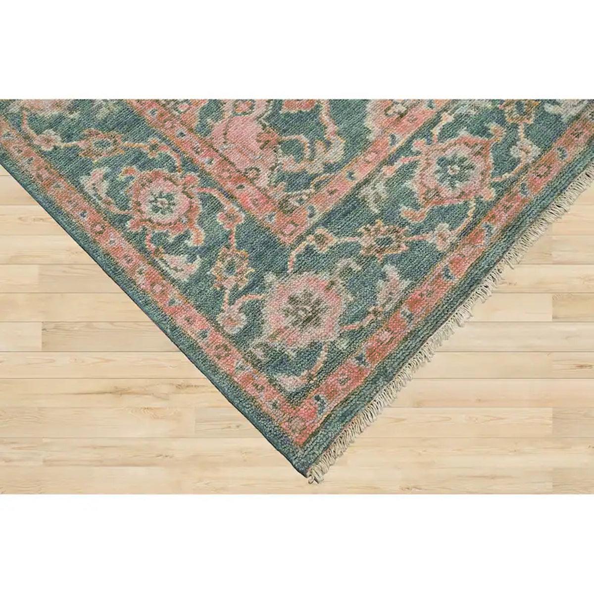 Wool Kilim Area Rug Hand Knotted For Living Room WK-614