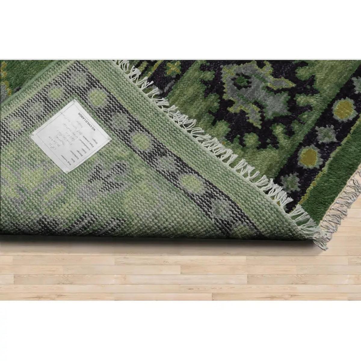 Oushak Hand Knotted Rug For Bedroom WK-619