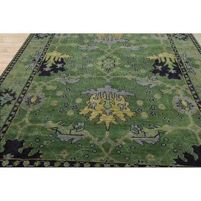 Oushak Hand Knotted Rug For Bedroom WK-619