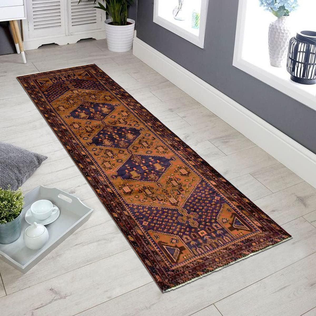 Traditonal Hand Knotted Wool Kilim Area Rug for Living Room WK-620