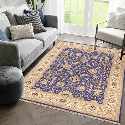 Hand Knotted Wool Kilim Area Rug For Living Room WK-627