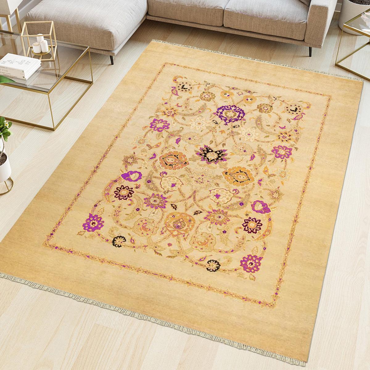 Traditional Hand Knotted Wool Kilim Rug For Bedroom WK-629