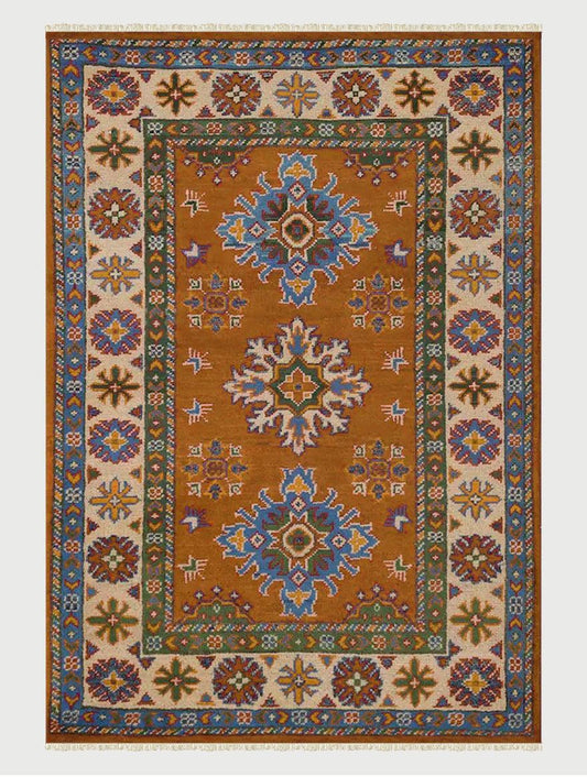 Hand Knotted Wool Kilim Area Rug For Living Room WK-637