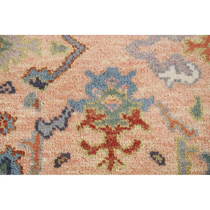 Tappeto Kilim in lana annodato a mano beige, stile fattoria WK-638