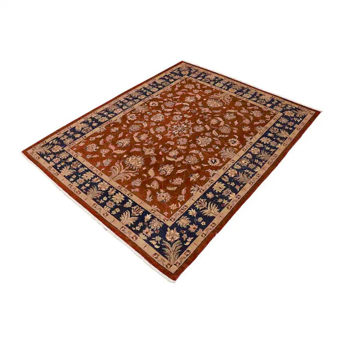 Hand Knotted Wool Kilim Area Rug Traditional For Living Room WK-640