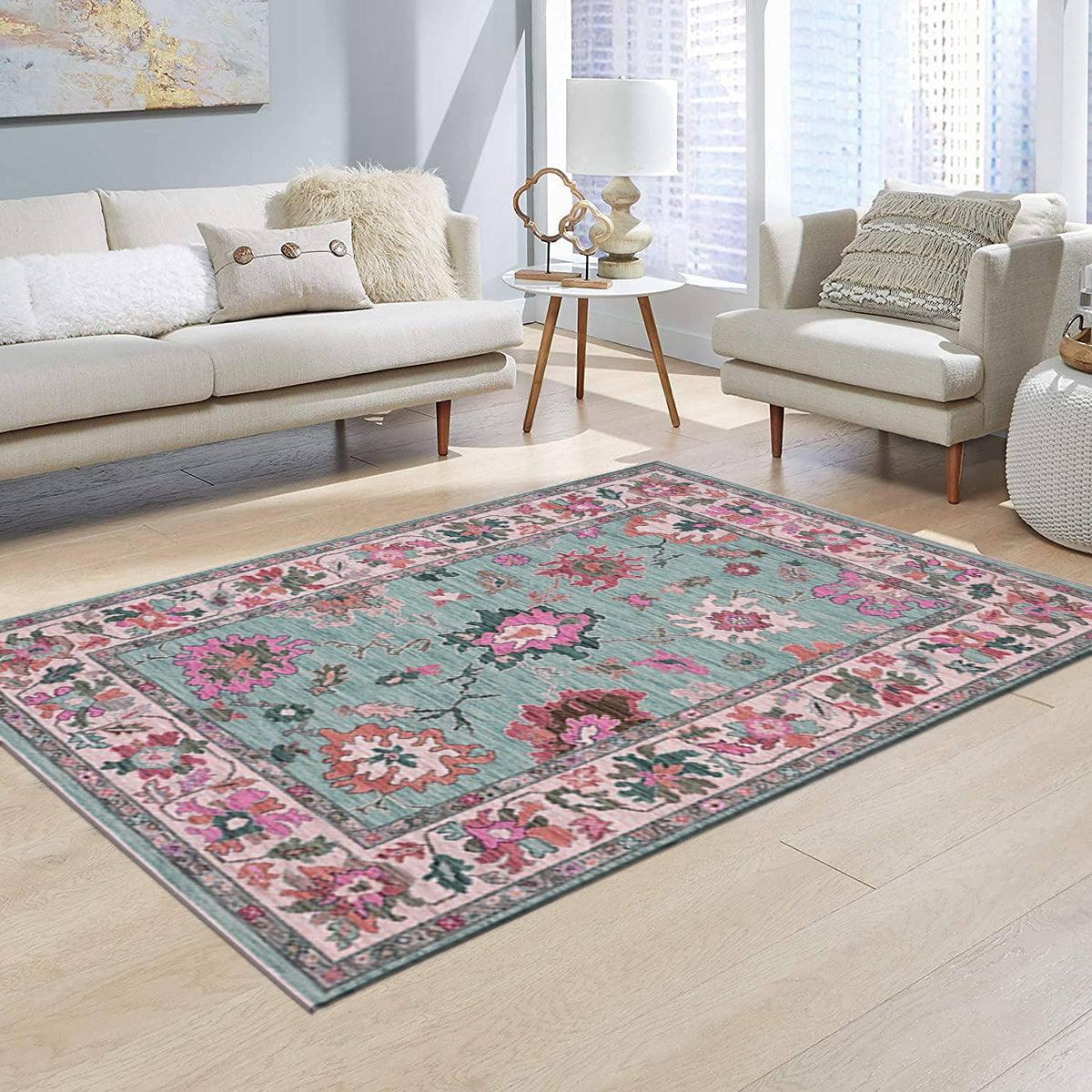 Oushak Handmade Wool Area Rug For Bedroom WK-649