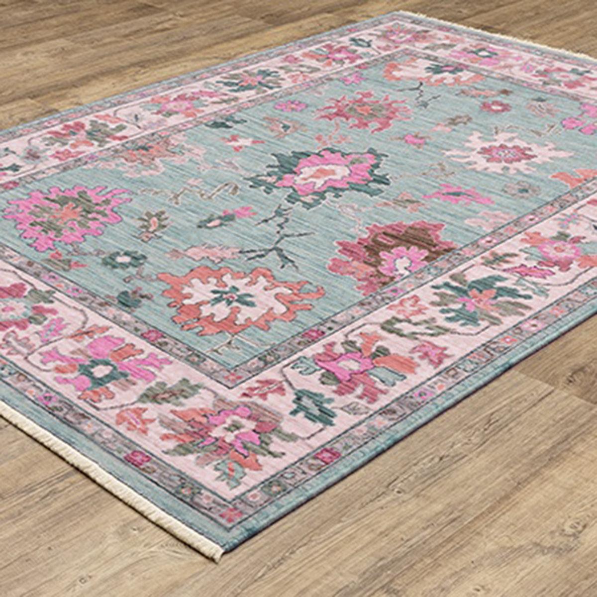 Oushak Handmade Wool Area Rug For Bedroom WK-649