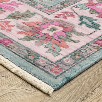 Oushak Handmade Wool Area Rug For Bedroom WK-649