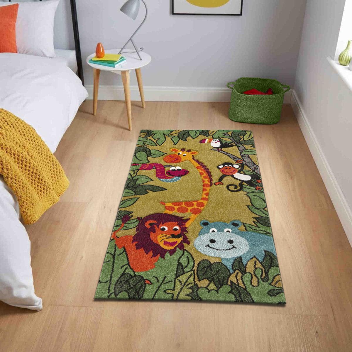 Hand Tufted Wool Area Rug For Kids Room WK-660