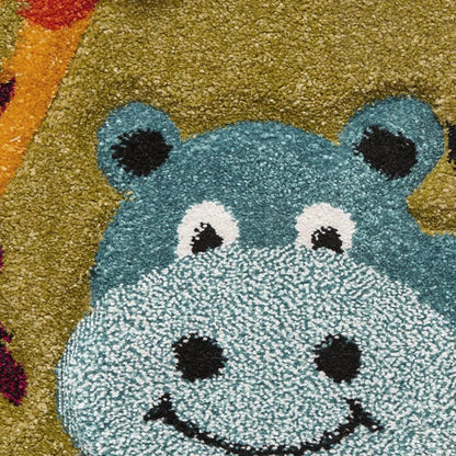 Hand Tufted Wool Area Rug For Kids Room WK-660