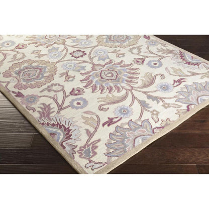 Traditional Hand Tufted Wool Area Rug For Hall Yoga Mat WK-664