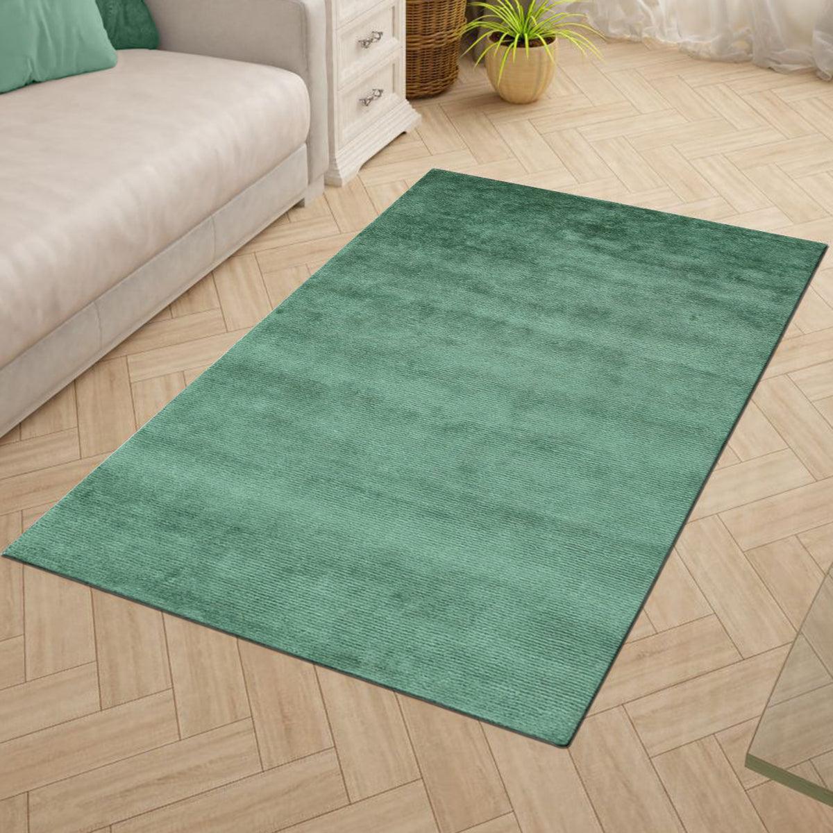 Hand Tufted Viscose Area Rug For Living Room WK-669