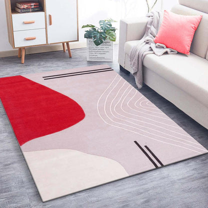 Alfombra de lana tejida a mano para dormitorio WK-680