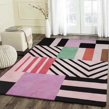 Hand Tufted Wool Area Rug For Hall Yoga Mat  WK-684