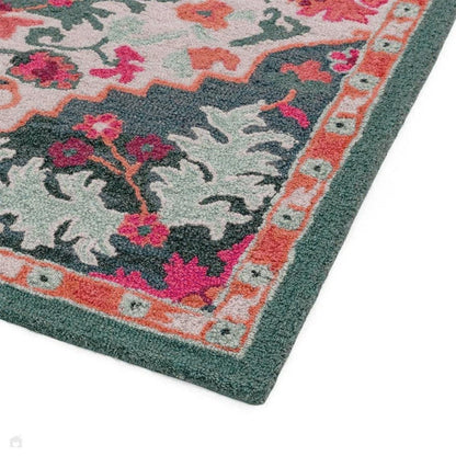 Hand Tufted Wool Area Rug For Hall Yoga Mat  WK-694