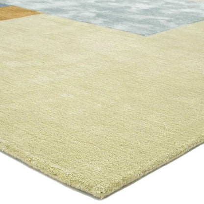 Hand Tufted Viscose Rug For Living Room Hall Yoga Mat  WK-699