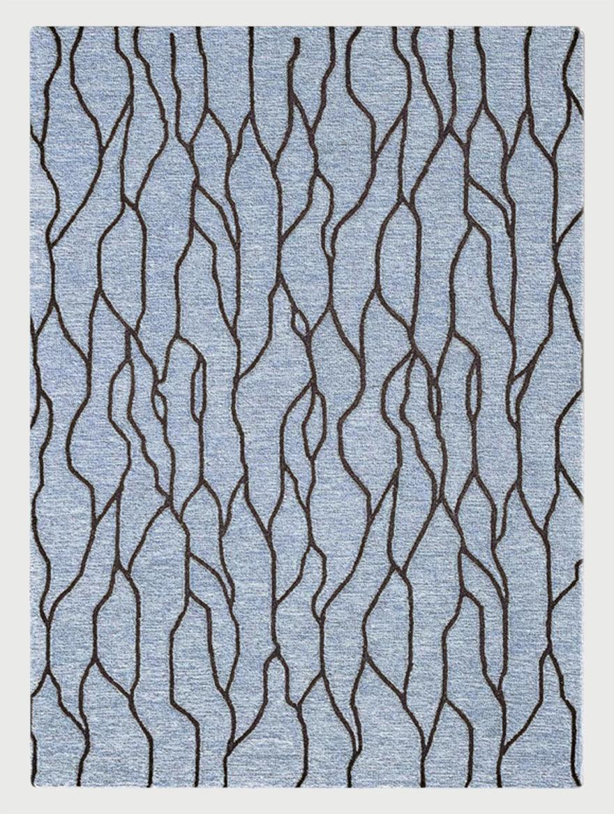 Hand Tufted Wool Area Rug For Living Room WK-713