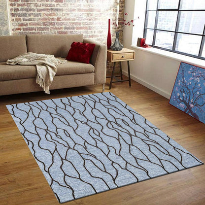 Hand Tufted Wool Area Rug For Living Room WK-713