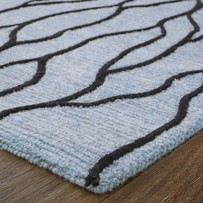 Hand Tufted Wool Area Rug For Living Room WK-713