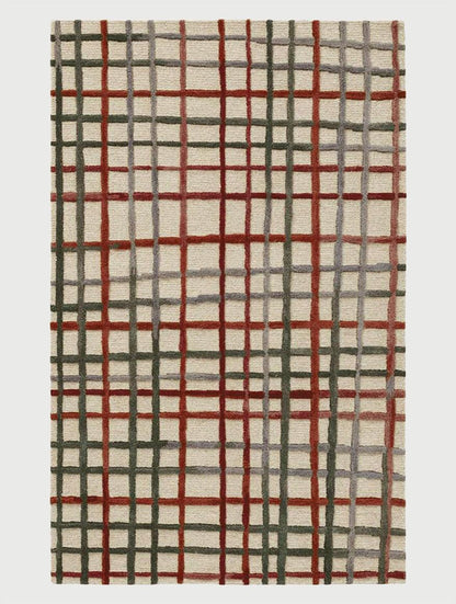 Hand Tufted Wool Area Rug For Bedroom WK-716