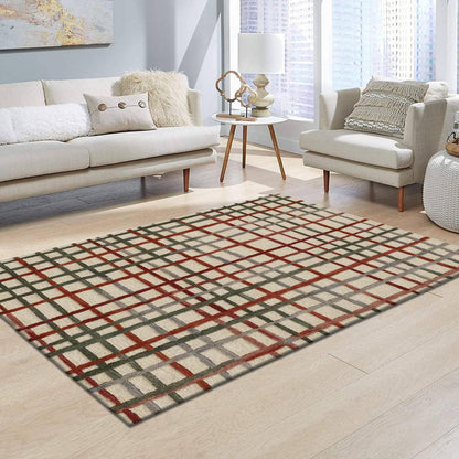 Hand Tufted Wool Area Rug For Bedroom WK-716