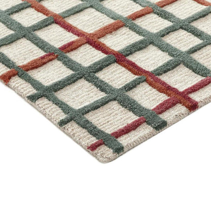 Hand Tufted Wool Area Rug For Bedroom WK-716