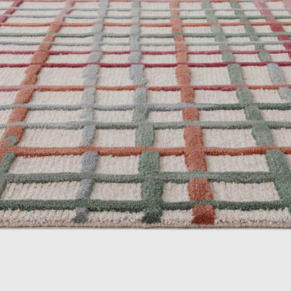 Hand Tufted Wool Area Rug For Bedroom WK-716