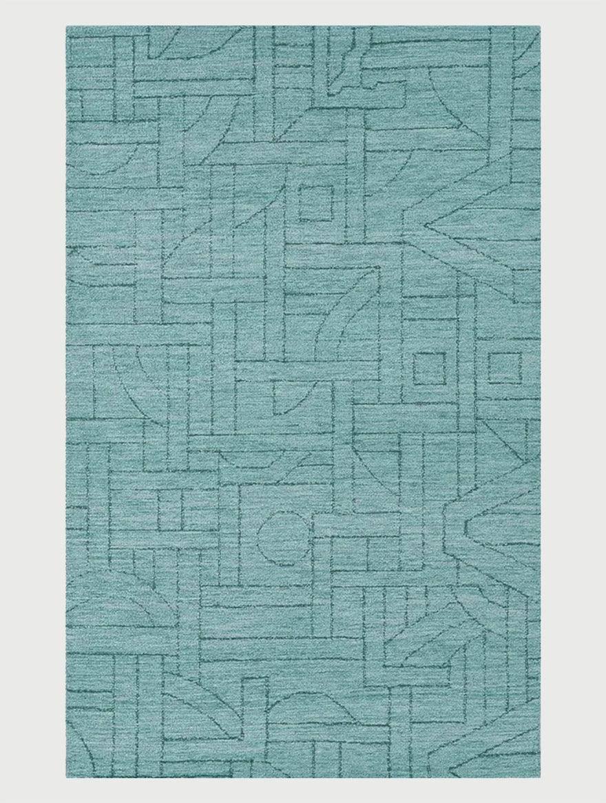 Hand Tufted Wool Area Rug For Bedroom WK-726