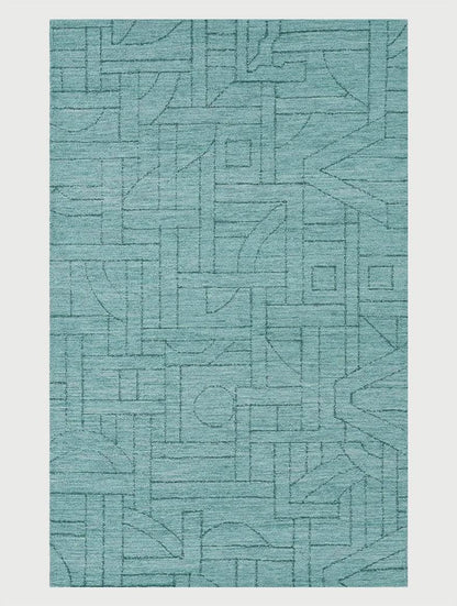 Hand Tufted Wool Area Rug For Bedroom WK-726