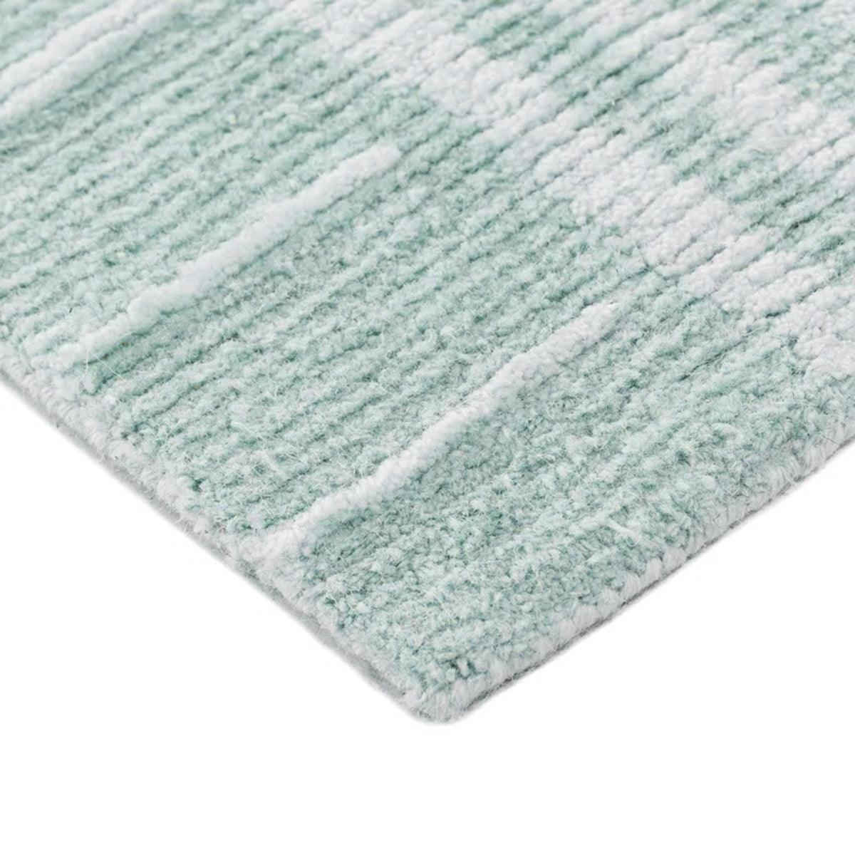 Hand Knoted Wool Area Rug For Garden Yoga Mat  WK-728