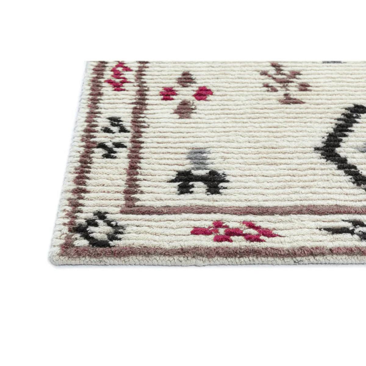 Moroccan Handmade Wool Area Rug For Living Room WK-729