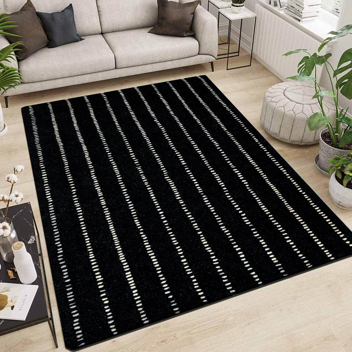 Hand Knoted Wool Rug For Bedroom Yoga Mat WK-730