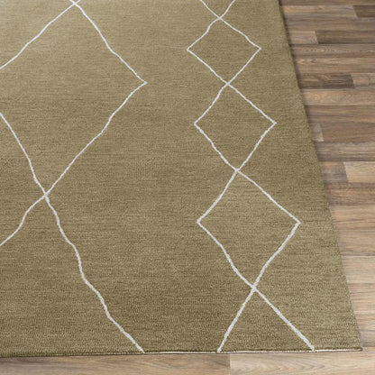 Hand Tufted Wool Area Rug For Living Room WK-732