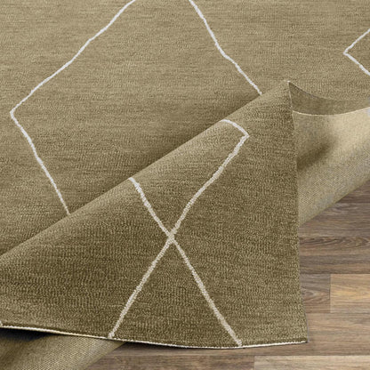 Hand Tufted Wool Area Rug For Living Room WK-732