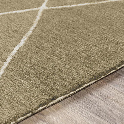 Hand Tufted Wool Area Rug For Living Room WK-732