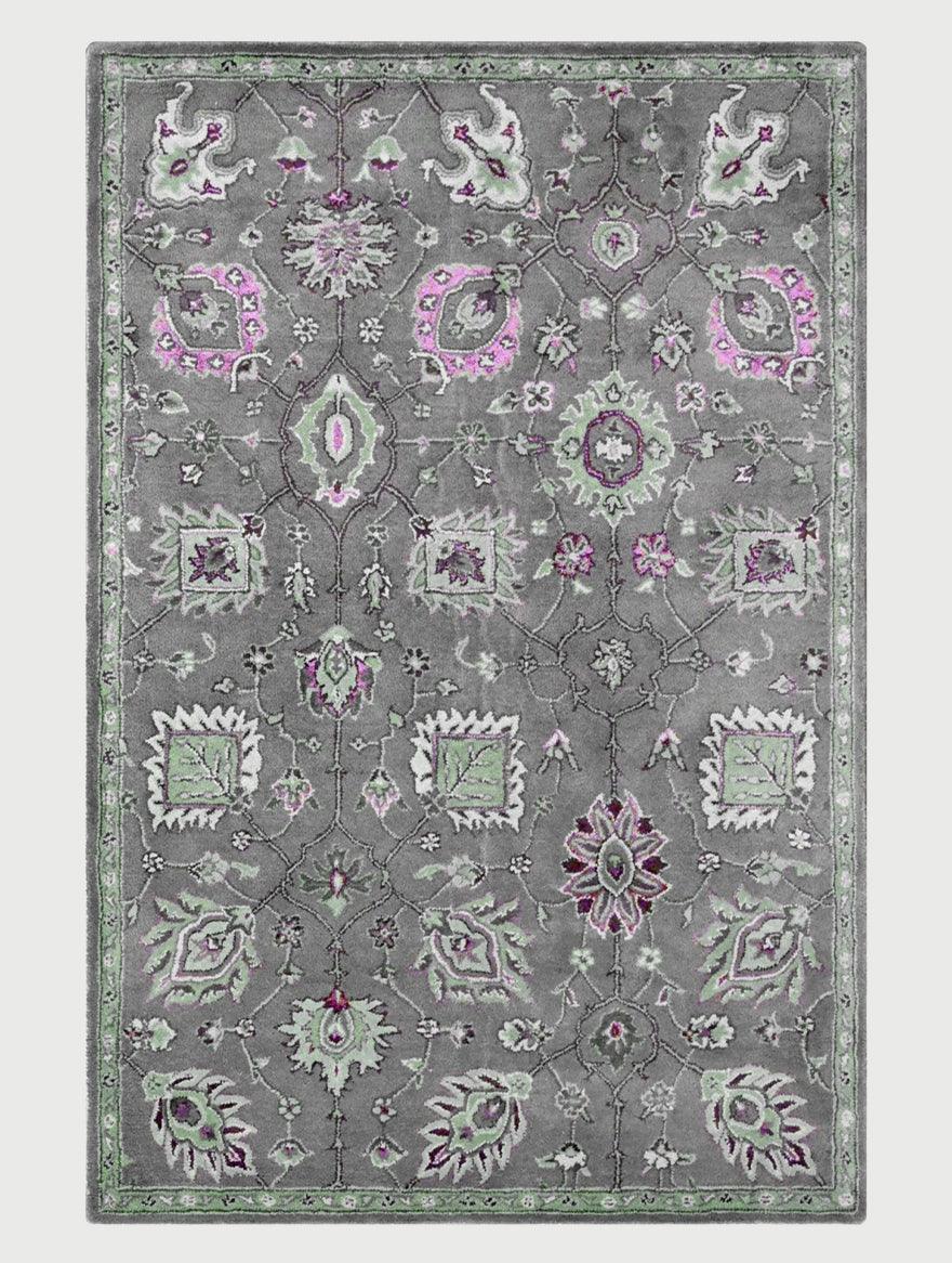 Hand Tufted Wool Area Rug For Bedroom WK-736