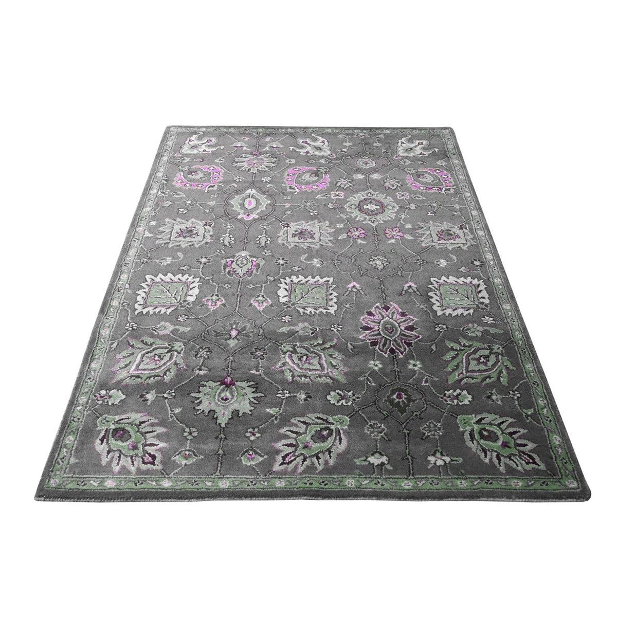 Hand Tufted Wool Area Rug For Bedroom WK-736