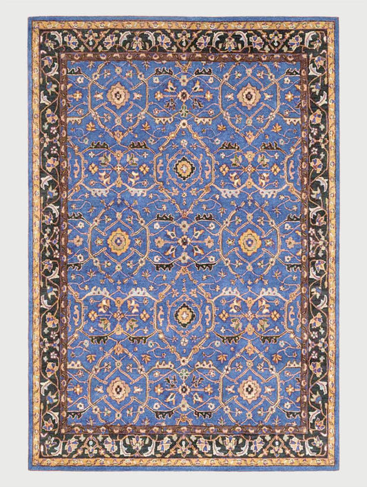 Hand Knoted Wool Area Rug For Living Room WK-752