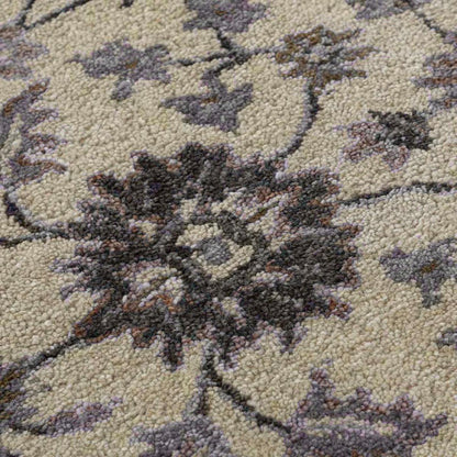 Hand Knoted Natural Wool Area Rug For Living Room WK-753