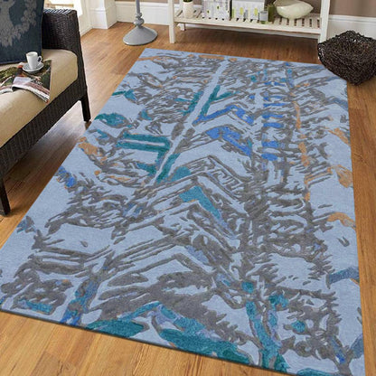 Hand Tufted Wool Area Rug For Living Room WK-767