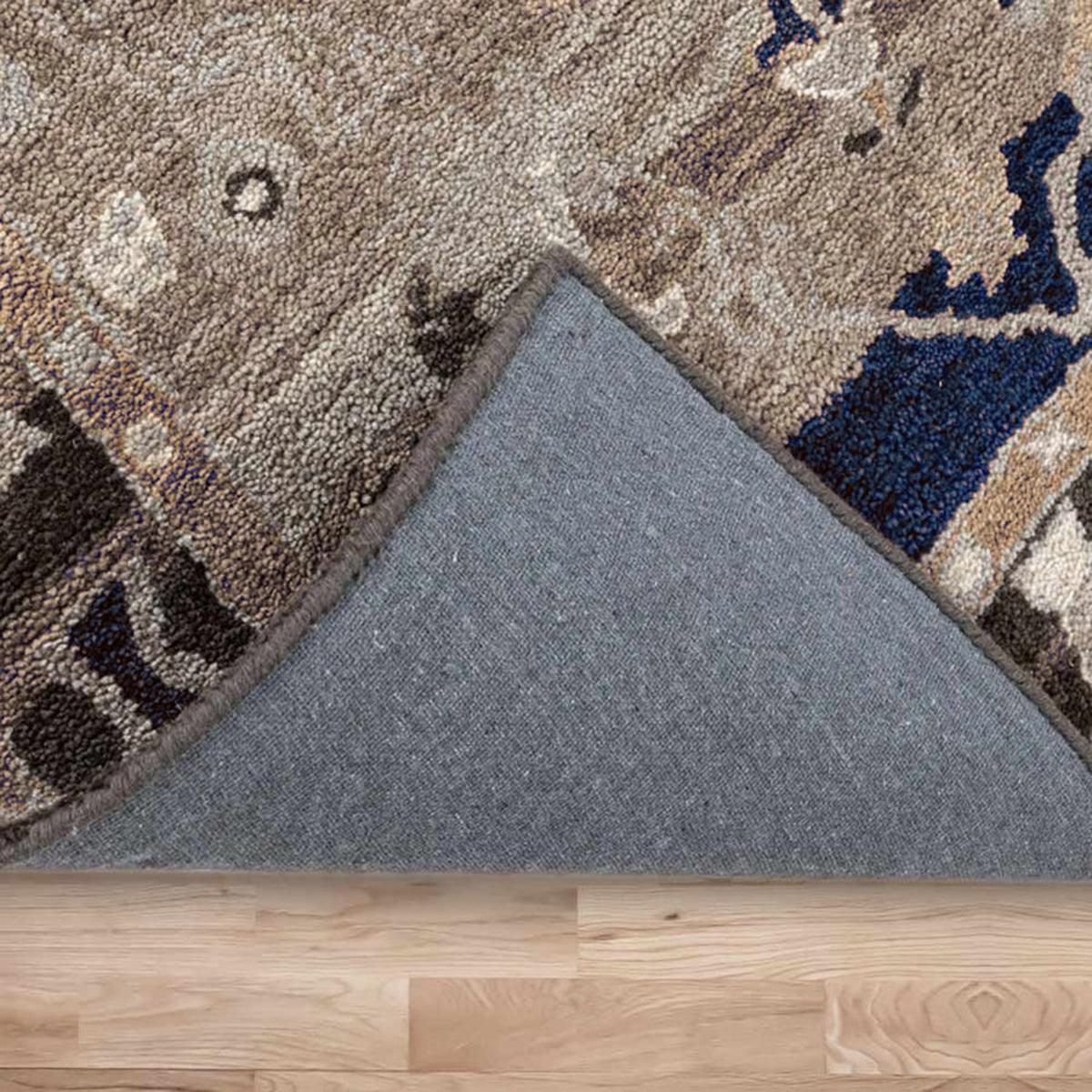 Hand Knoted Natural Wool Area Rug For Living Room WK-773