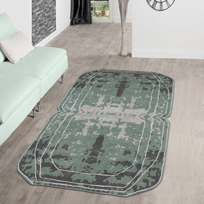 Hand Tufted Wool Rug For Bedroom Yoga Mat WK-780