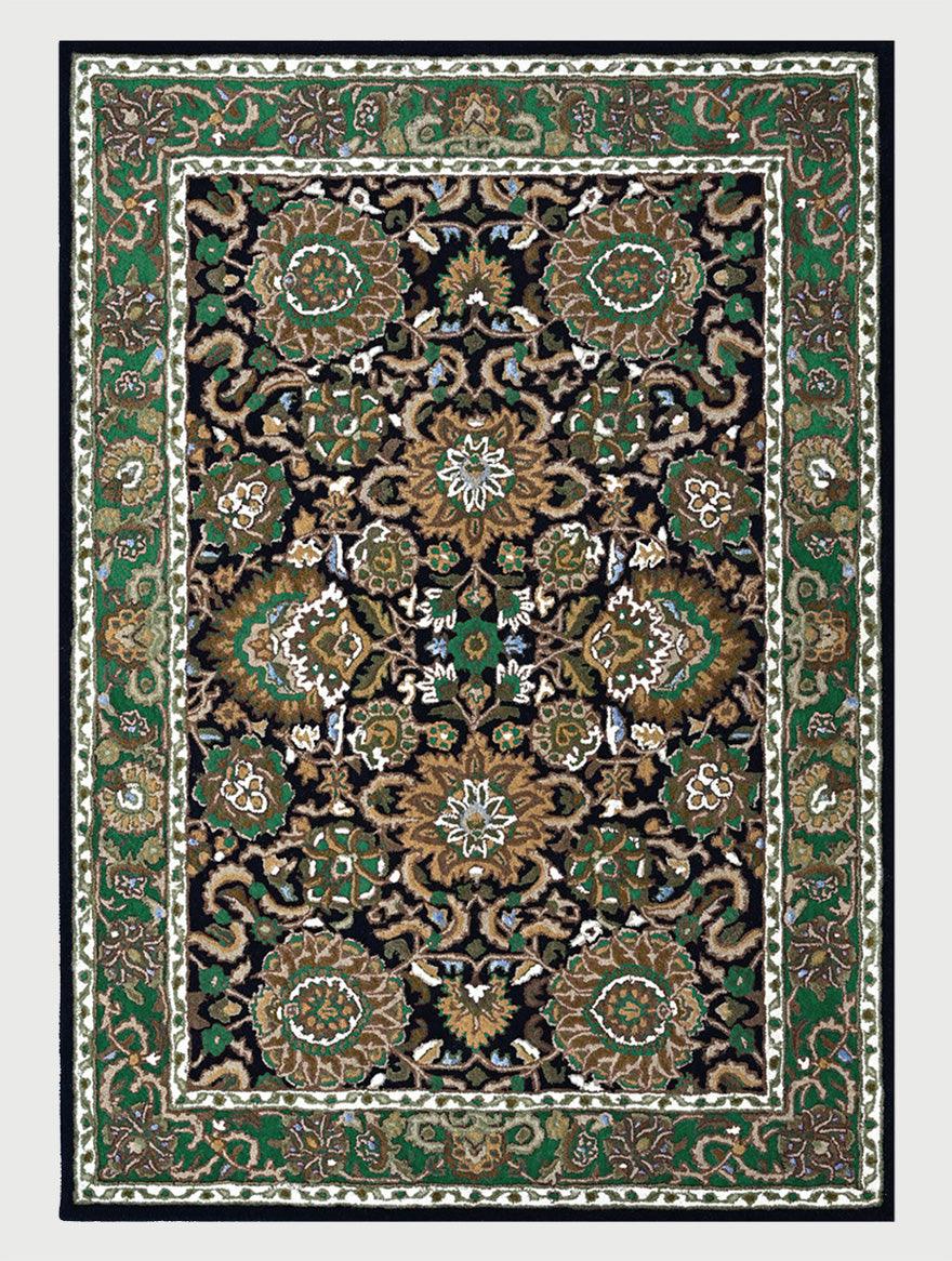 Hand Knoted Wool Area Rug For Bedroom WK-786