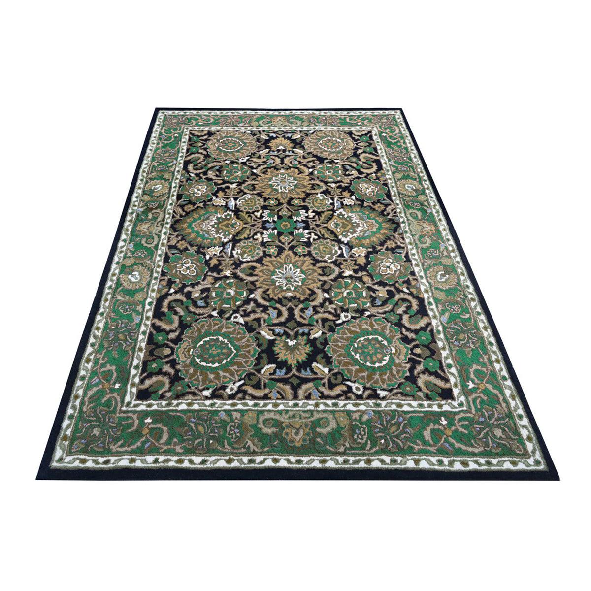 Hand Knoted Wool Area Rug For Bedroom WK-786