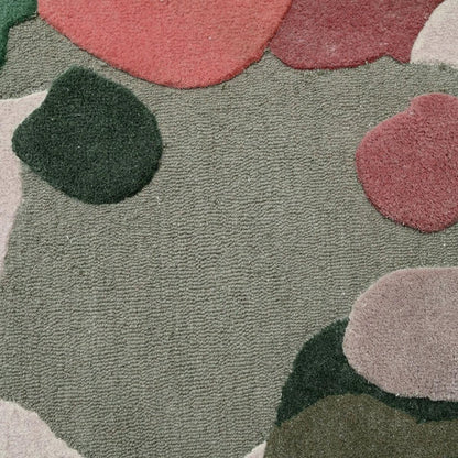 Hand Tufted Wool Area Rug For Living Room WK-787