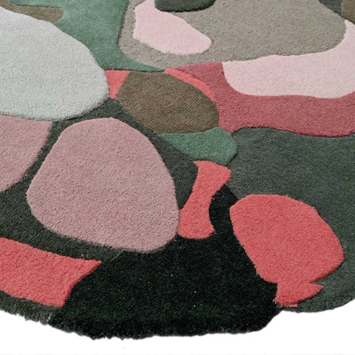 Hand Tufted Wool Area Rug For Living Room WK-787